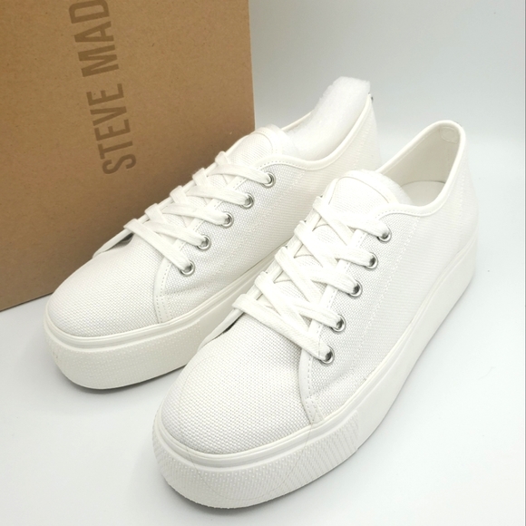 Steve Madden Elore Sneakers White Nib 